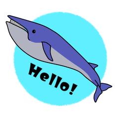 [LINEスタンプ] aymの海の生き物 日本語ver.