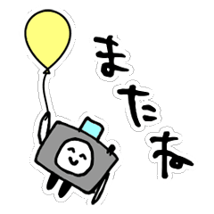 [LINEスタンプ] 左利きカメラくん