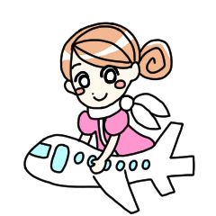 [LINEスタンプ] ゆるっとCA✈︎フライトスタンプ