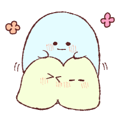 [LINEスタンプ] 和むよ、ゆる〜い もちたち