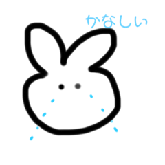 [LINEスタンプ] かわいい兎さん。