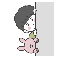 [LINEスタンプ] しあわせな日々（男の子）