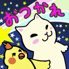 [LINEスタンプ] ねことオカメインコの動く面白スタンプ