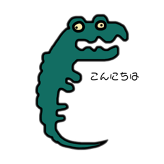 [LINEスタンプ] 落書き（動物）