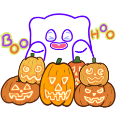 [LINEスタンプ] ムンデと共にハロウィン