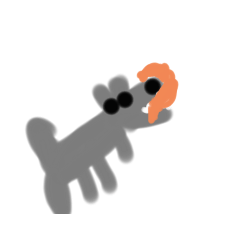 [LINEスタンプ] オオカミくんとカエルくん