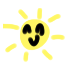 [LINEスタンプ] たいようさんおもしろい