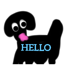 [LINEスタンプ] ラブラドールのカイくん
