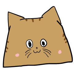 [LINEスタンプ] ちょっと作画崩壊猫