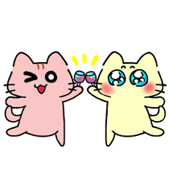 [LINEスタンプ] らぼにゃんこ