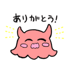 [LINEスタンプ] めんだこみたいなやつ