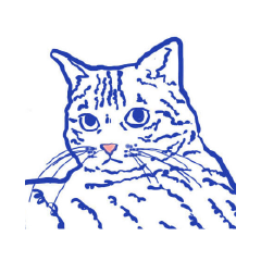 [LINEスタンプ] キジトラ猫のせんべい