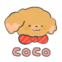 [LINEスタンプ] CocoちゃんのLINEスタンプ