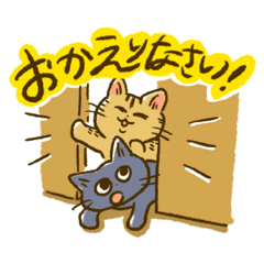 [LINEスタンプ] 今日も元気にニャースタンプ