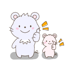 [LINEスタンプ] 使いやすい！日常スタンプ3 チュウさん