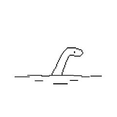 [LINEスタンプ] Pixel Nessie