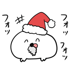 [LINEスタンプ] ぺろ太郎6 クリスマスだよ、キャバ行こう！の画像（メイン）