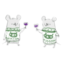 [LINEスタンプ] モリクマさん ふゆの暮らし