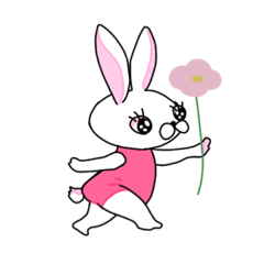 [LINEスタンプ] きらみみちゃんが来た