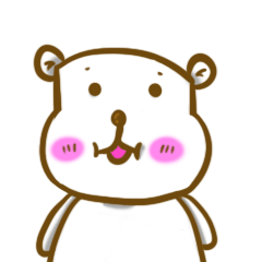 [LINEスタンプ] WhiteBear Forever