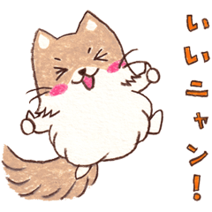 [LINEスタンプ] もふかわノルウェージャン