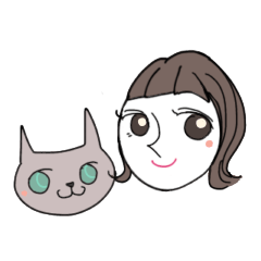 [LINEスタンプ] のん子と猫のミューのかわいいスタンプ冬