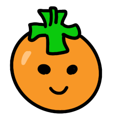 [LINEスタンプ] 秋の柿さん