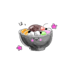 [LINEスタンプ] やさしい和菓子さん