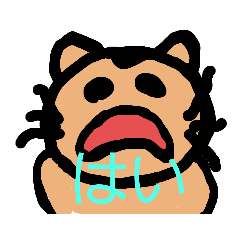 [LINEスタンプ] べたぬり