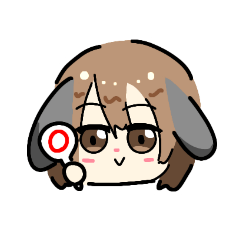 [LINEスタンプ] たれみみちゃんスタンプ