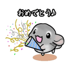 [LINEスタンプ] 毎日チンチラさん②