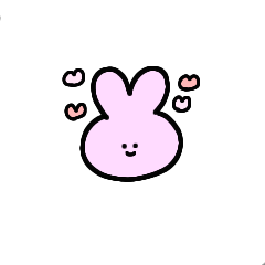 [LINEスタンプ] 平和なうさちゃん