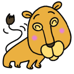 [LINEスタンプ] 雌ライオンの日常と季節