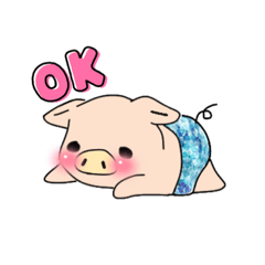 [LINEスタンプ] ぶーちゃんオムツスタンプ