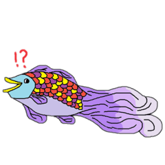 [LINEスタンプ] 魚？魚！？