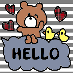 [LINEスタンプ] かわいい英語スタンプ260