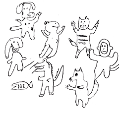 [LINEスタンプ] どうぶつたちのあそび