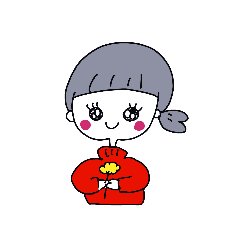 [LINEスタンプ] 動くぴーちゃん