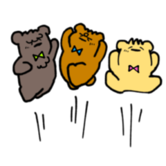 [LINEスタンプ] The Three Bears.2