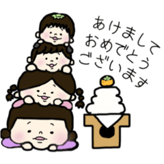 [LINEスタンプ] くいしんぼうズ。あき ふゆ