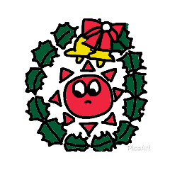 [LINEスタンプ] 晴れタンと仲間達。変わるクリスマスリ一ス