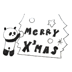 [LINEスタンプ] ぱんだくん 年末年始