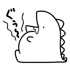 [LINEスタンプ] めたぼりっく怪獣