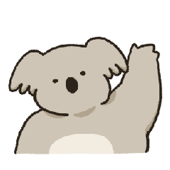 [LINEスタンプ] コアラ 日常