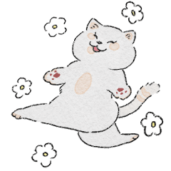 [LINEスタンプ] まんまる灰サビネコどんちゃんの毎日