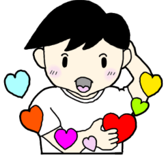 [LINEスタンプ] ⭐️いやし系あっくんの楽しい毎日⭐️