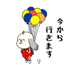 [LINEスタンプ] 美容室EDEN看板うさぎ▶︎めそ君◀︎