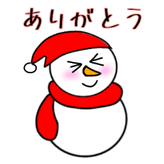 [LINEスタンプ] 雪だるまのご挨拶