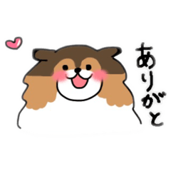 [LINEスタンプ] ちょっとクセのあるうちの犬