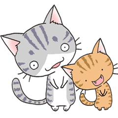 [LINEスタンプ] 鯖と茶2